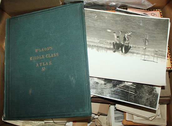 Box of ephemera